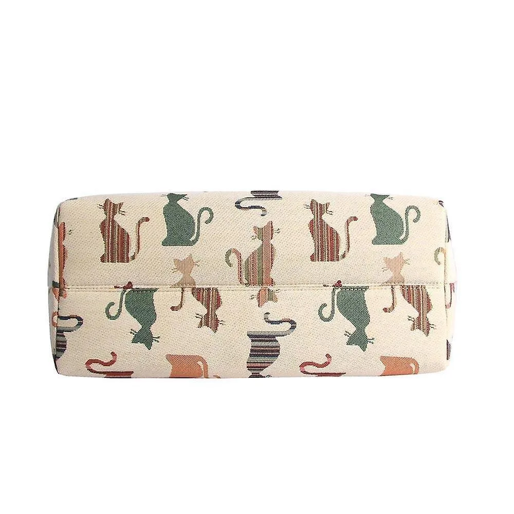 Signare College/Tote Bag - Cheeky Cat