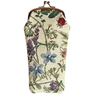 Signare Glasses Pouch - Morning Garden
