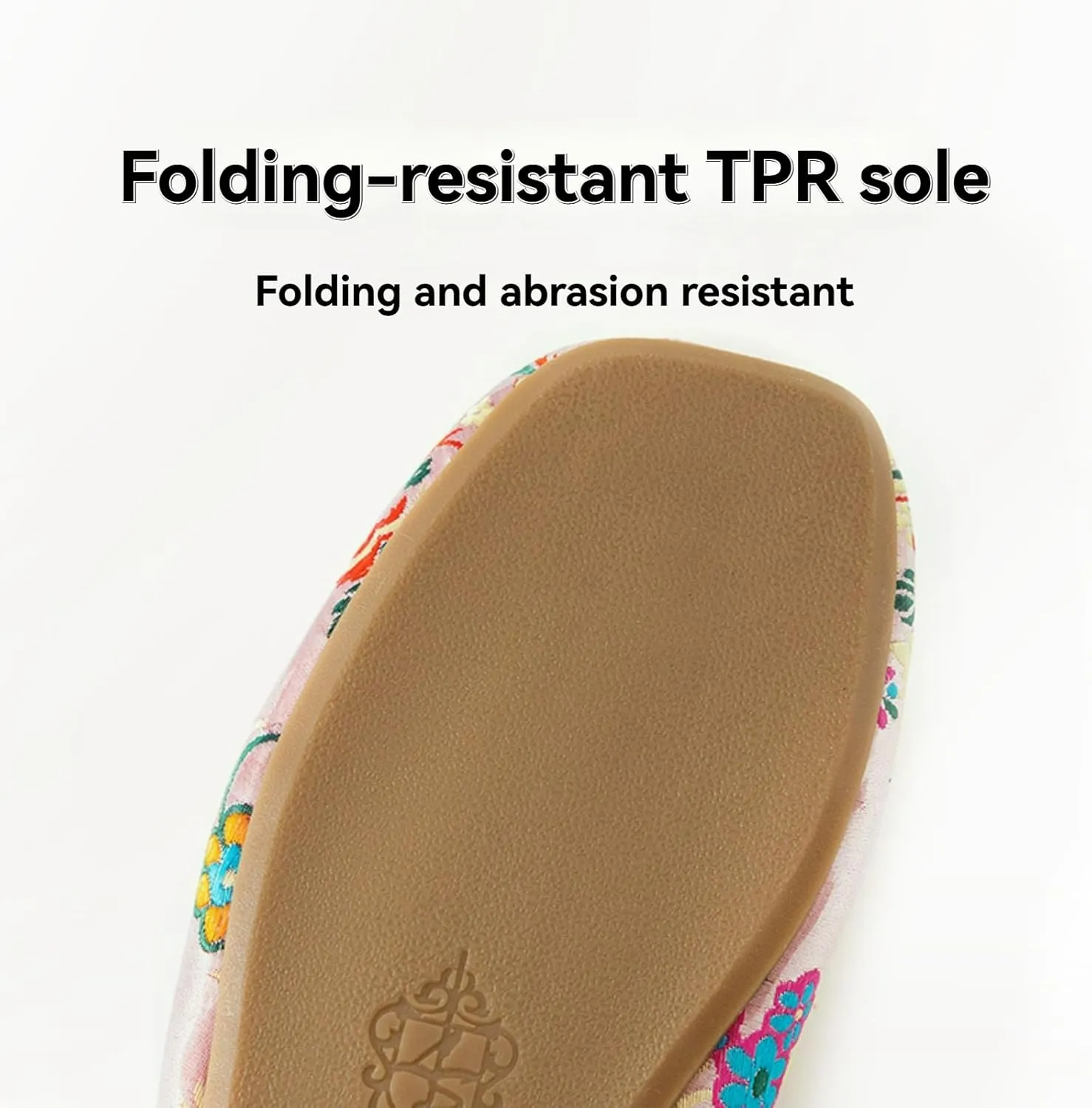 Silk Embroidered Slippers Women Retro Brocade Upper Mesh and Fuzzy Lining Anti-Slip Soles Indoor Slippers