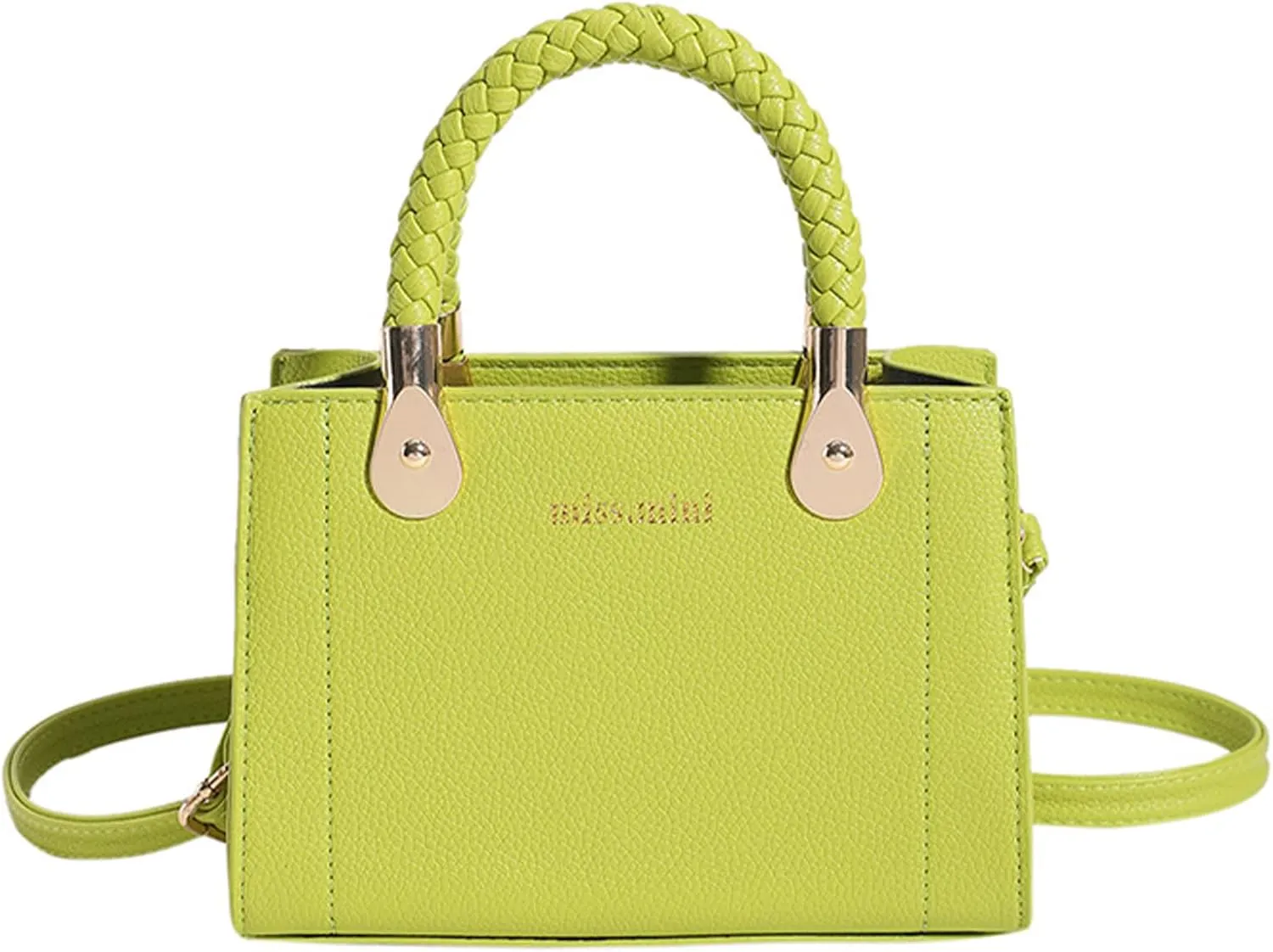 Simplicity Tote Bag for Women,Small Crossbody Bags for Women with Woven Handle Suitable For Party, Work, Leisure