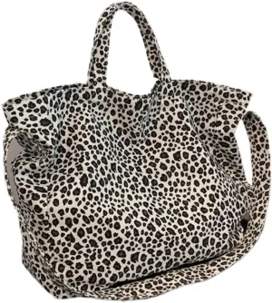 Single-shoulder Sag For Women Large-capacity Bag Leopard Print Tote Bags For Women Large Leopard Print Bag