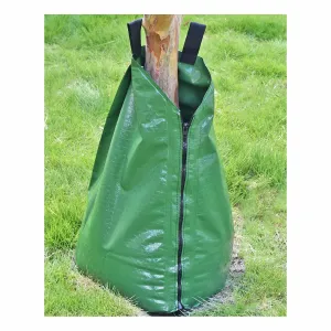 Slow Release PE Tree Watering Bag Ring Bladders Water Deep Automatic Drip Irrigation Drippers Root Waterer Globe Soaker for New Plant Trees Trunk 20 Gallon (1 Pack)