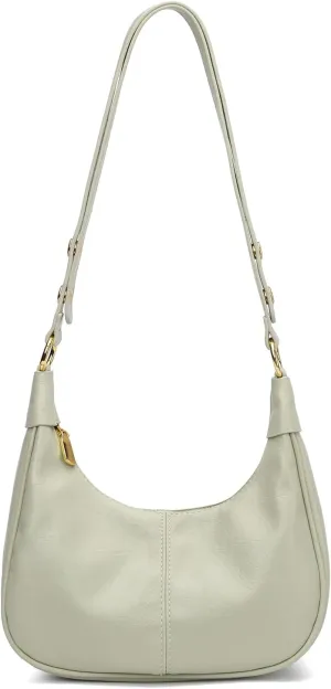 Small Hobo Bags Retro Crescent Shoulder Purse Women Soft Crossbody Handbag