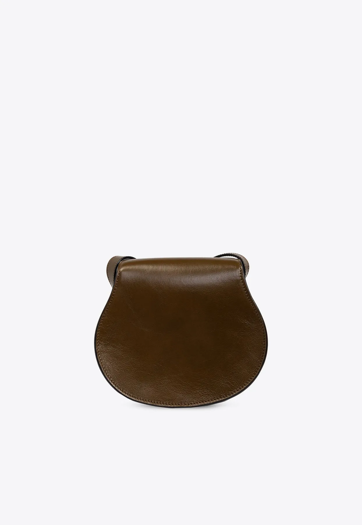 Small Marcie Saddle Leather Crossbody Bag