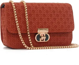 Small Shoulder Bags for Women with Chain Strap,Mini Quilted Embroidery Purses for Women