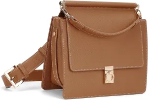 Small Top Handle Satchel Bag Mini Faux Leather Handbags Purses for Women Luxury Designer Fashion Crossbody Bags
