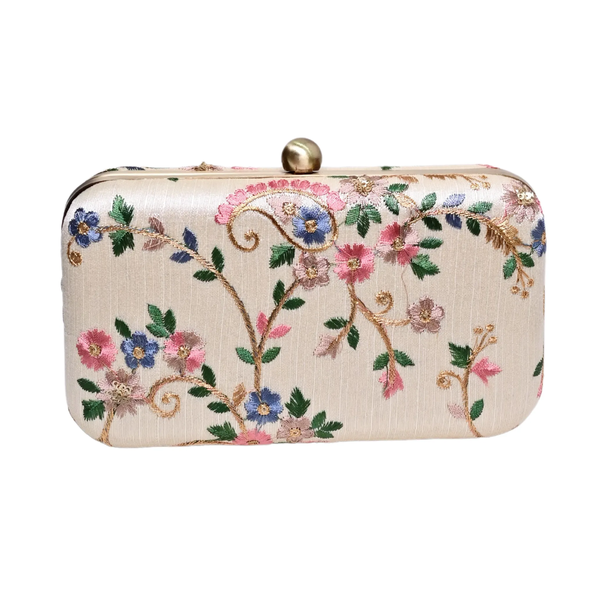 Spring Blossoms Pastel Clutch Bag