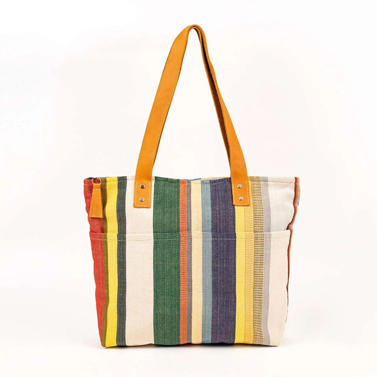 Striped Shoulder Bag