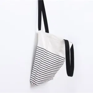 Striped Tote Bag