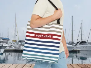 Striped Yacht Tote Bag | Upwind Design