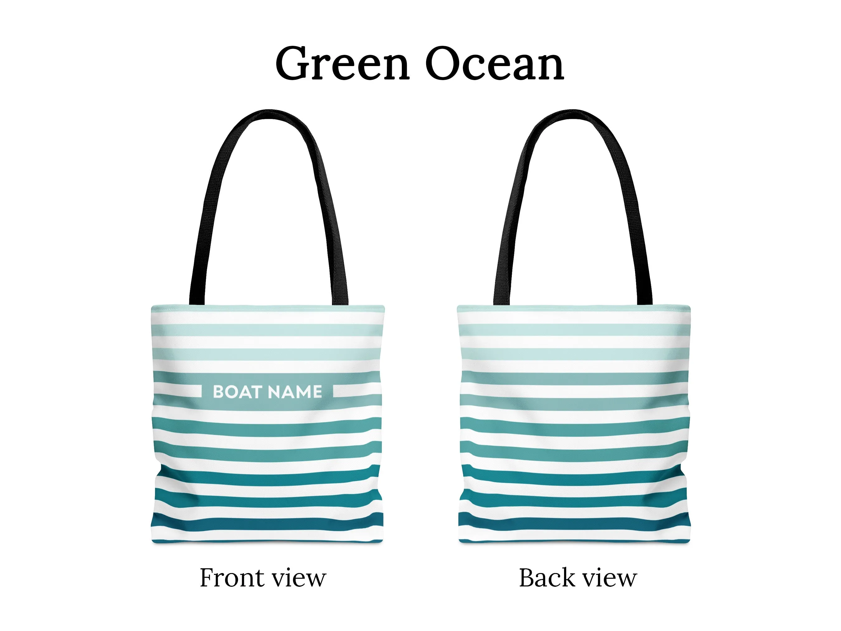 Striped Yacht Tote Bag | Upwind Design