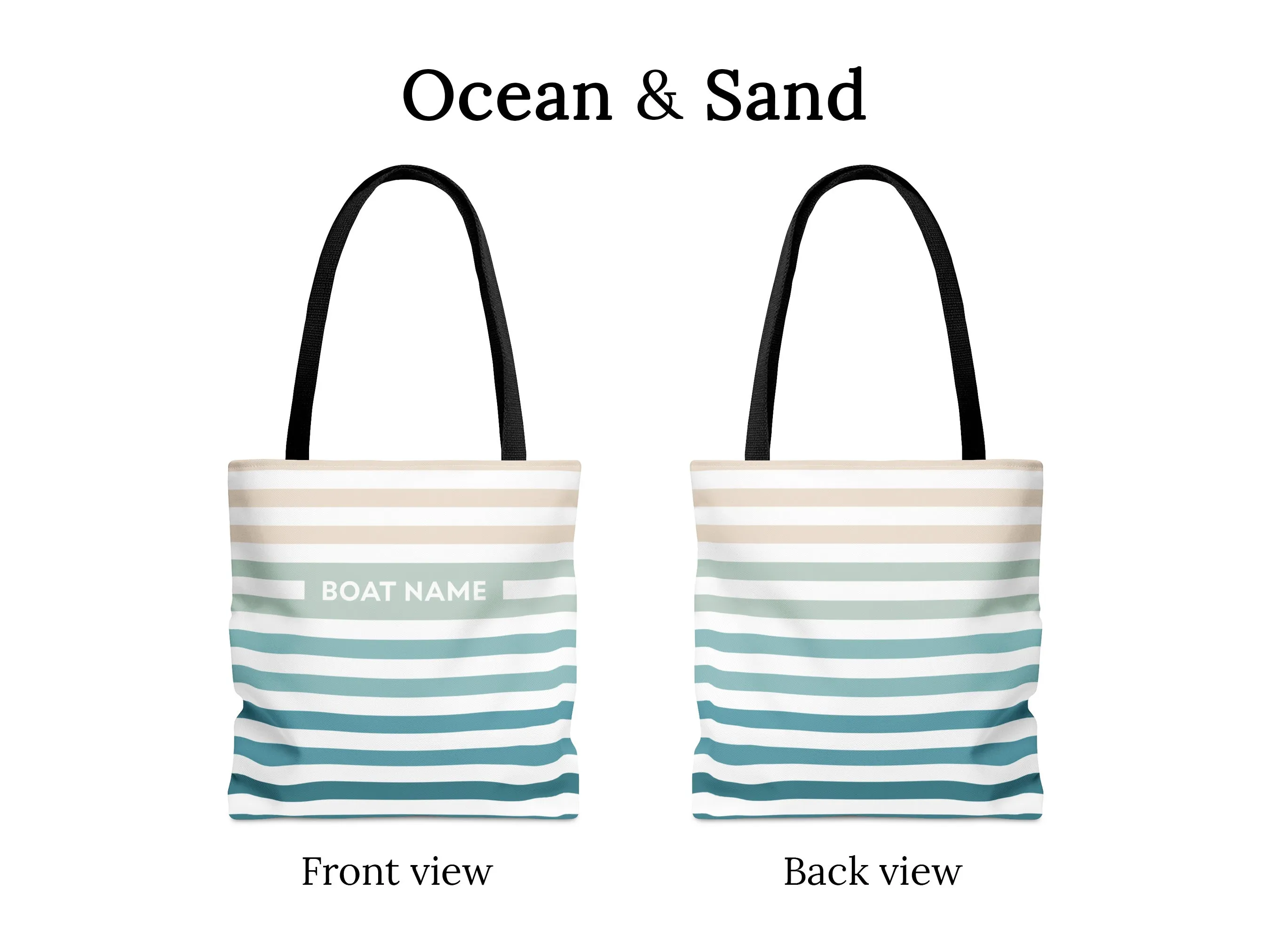 Striped Yacht Tote Bag | Upwind Design