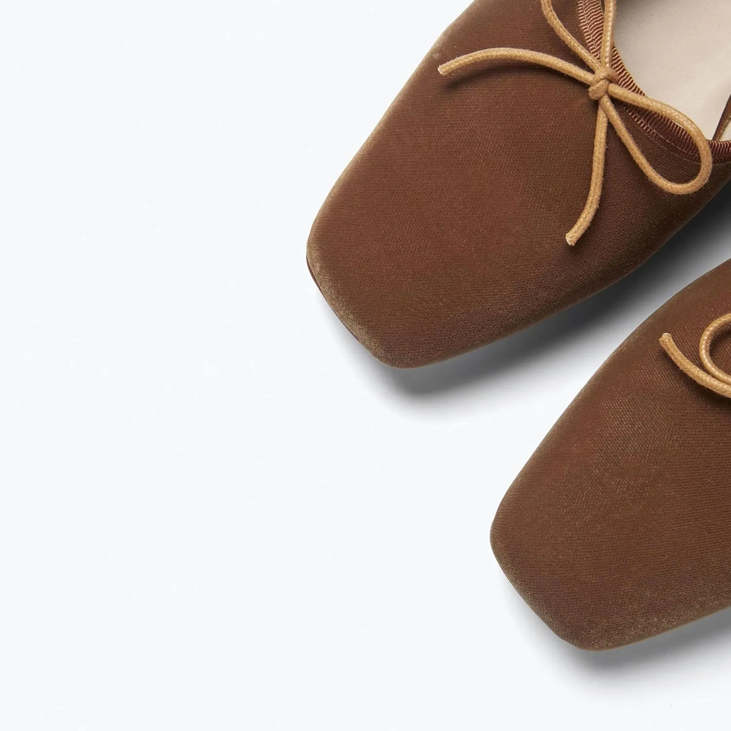 Studded Flats for Women with Ballet Inspired Design; Comfortable Slip-On with Square Toe; Ideal for Formal Office Wear