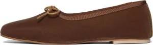Studded Flats for Women with Ballet Inspired Design; Comfortable Slip-On with Square Toe; Ideal for Formal Office Wear