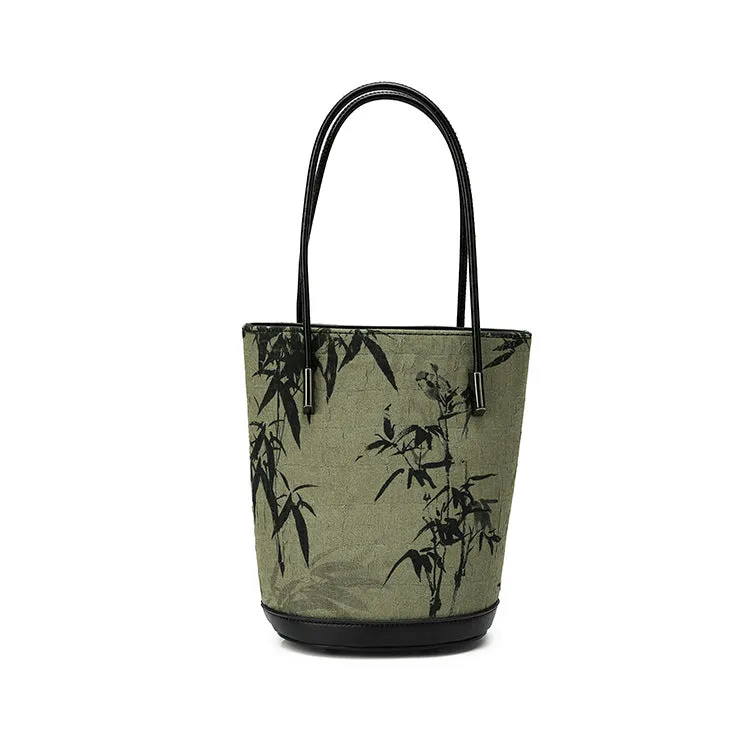 Style Printed Ancient Cheongsam Banquet Ethnic Handbags