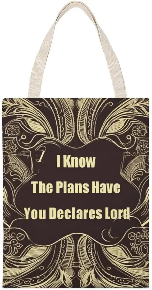 Stylish Shoulder Bag, Declares Lord Print Reusable Grocery Bag Large Canvas Tote Versatile Handbag All-purpose Tote