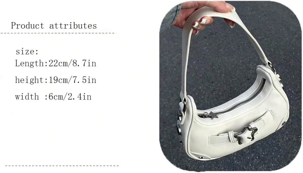 SweatyRocks Women's Casual Pattern Y2K Flap Handle Shoulder Bag Mini Chain Handbags Purses