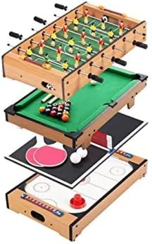 Table Football Billiards ice Hockey Children Billiards Boys Portable Mini Table Football/Billiards