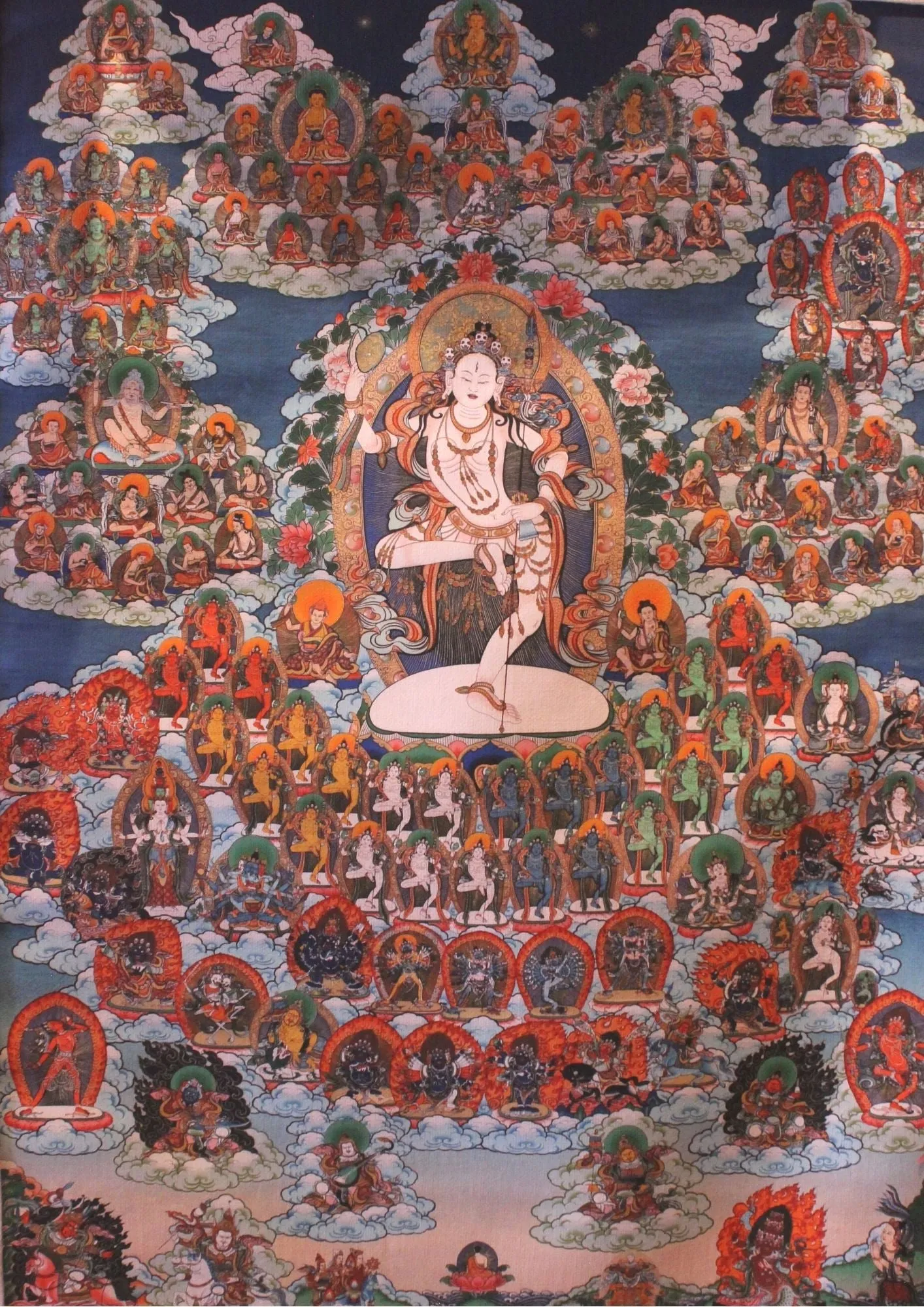 THANGKA | Machig Labdrön Lineage Tree