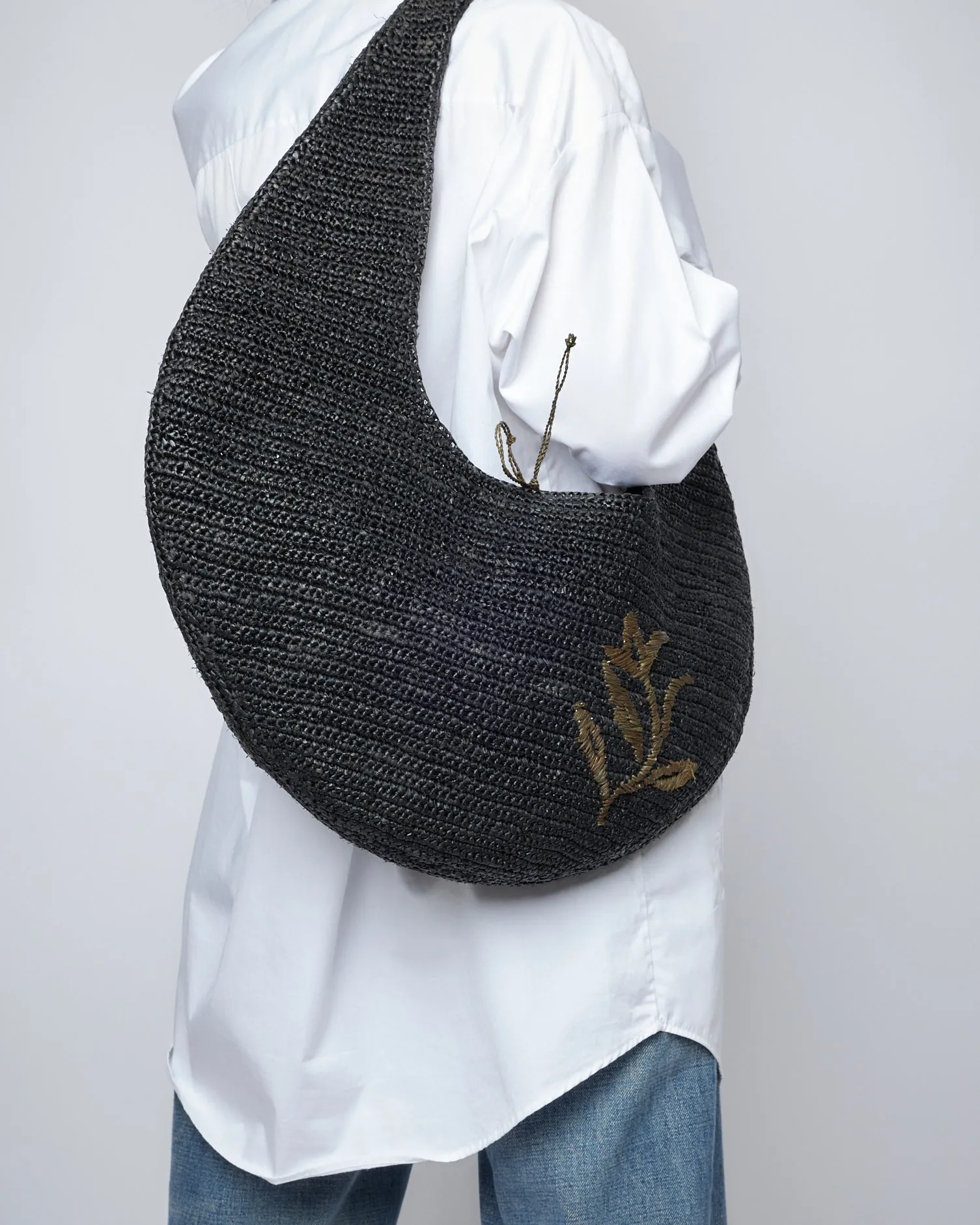 The Large Boho - black