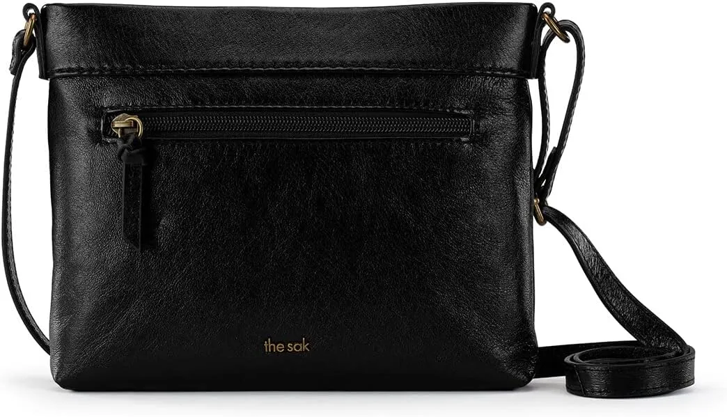 The Sak Womens Sanibel Leather Mini CrossBody Bag