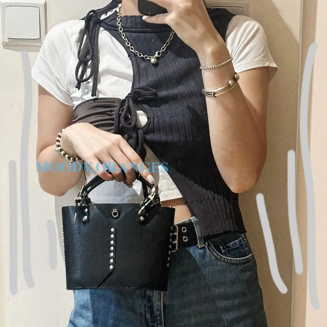 TOGA TOO Leather Tote Bag Mini