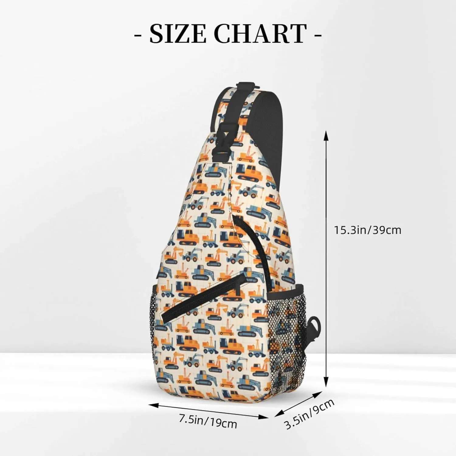 Topical Flowers Palm Leaves Crossbody Bag Adjustable Sling Bag Casual Chest Bags Travel Shoulder Backpack