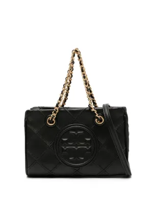 Tory Burch Fleming Soft Mini Leather Tote Bag