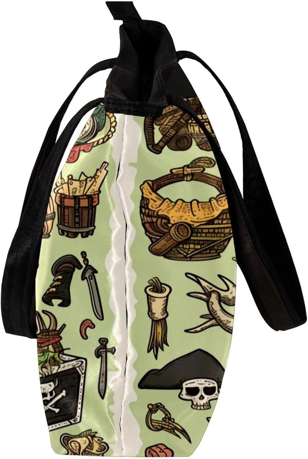 Tote Bag for Women, Large Tote Bag, Tote Bag with Zipper, Nautical Anchor Ocean Summer, Womens Tote Bag