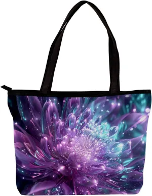 Tote Bags for Women,Womens Handbags,Small Tote Bag,Firework Celebration Holiday Pattern