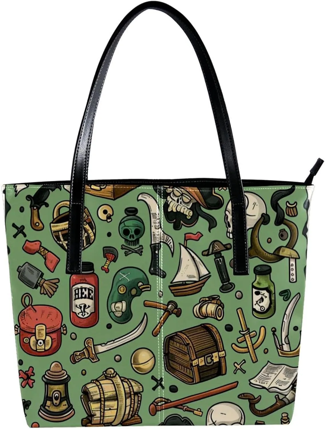 Tote Bags, Large Tote Bag, Women's Tote Handbags, Nautical Anchor Ocean Summer, Tote Bags for Women