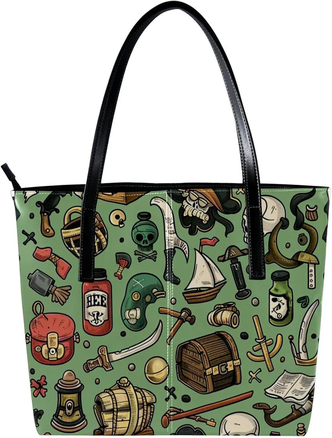 Tote Bags, Large Tote Bag, Women's Tote Handbags, Nautical Anchor Ocean Summer, Tote Bags for Women