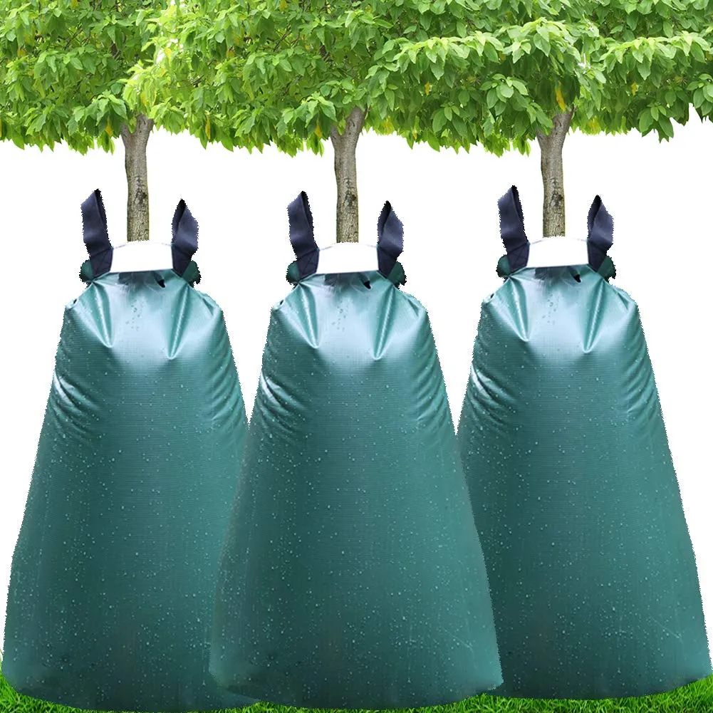 Tree Watering Bag 20 Gallon Slow Release PVC Drip Irrigation Bag 6 Pack