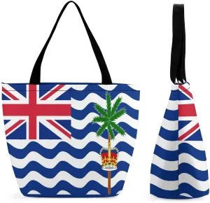 Trendy American Samoa Flag Women's Large Handbag with Zipper for Work and Weekend Activities