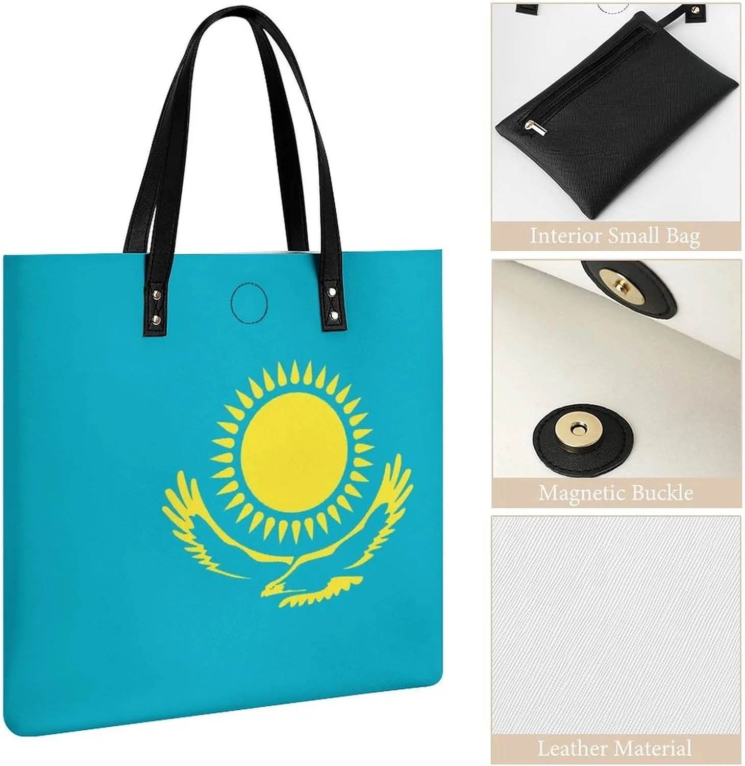 Trendy Cook Lslands Flag Women's Shoulder Bag Stylish Tote Handbag for Work and Travel Use