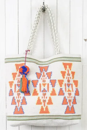 Tribal Pattern Tote Bag