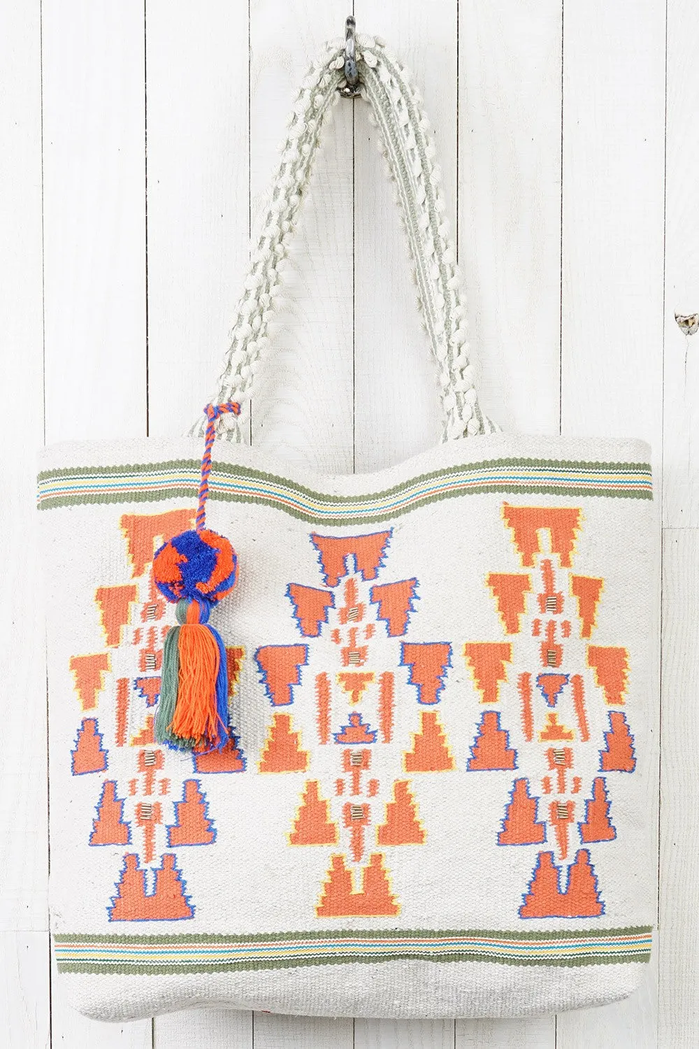 Tribal Pattern Tote Bag