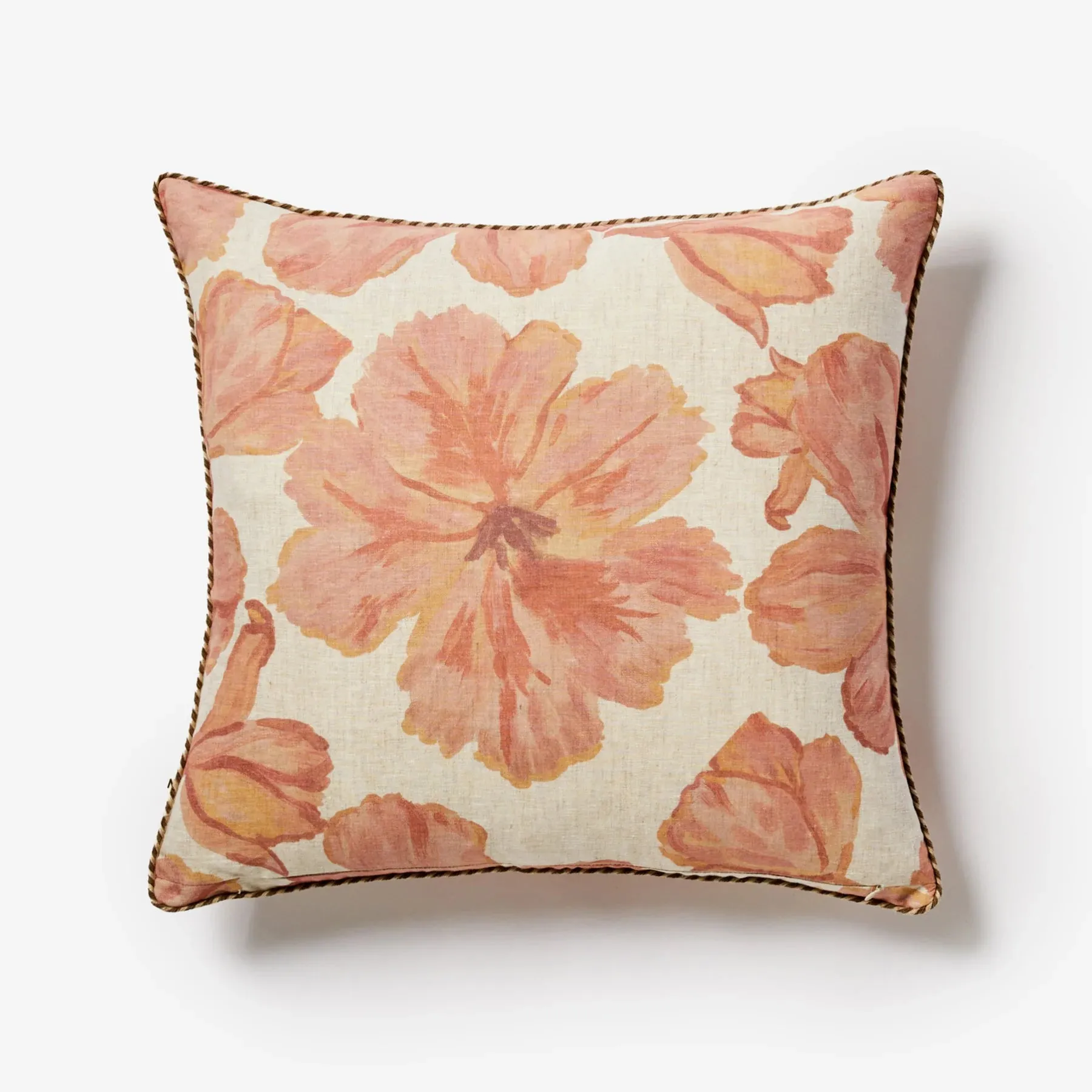 TULIP PALE PINK CUSHION 60CM