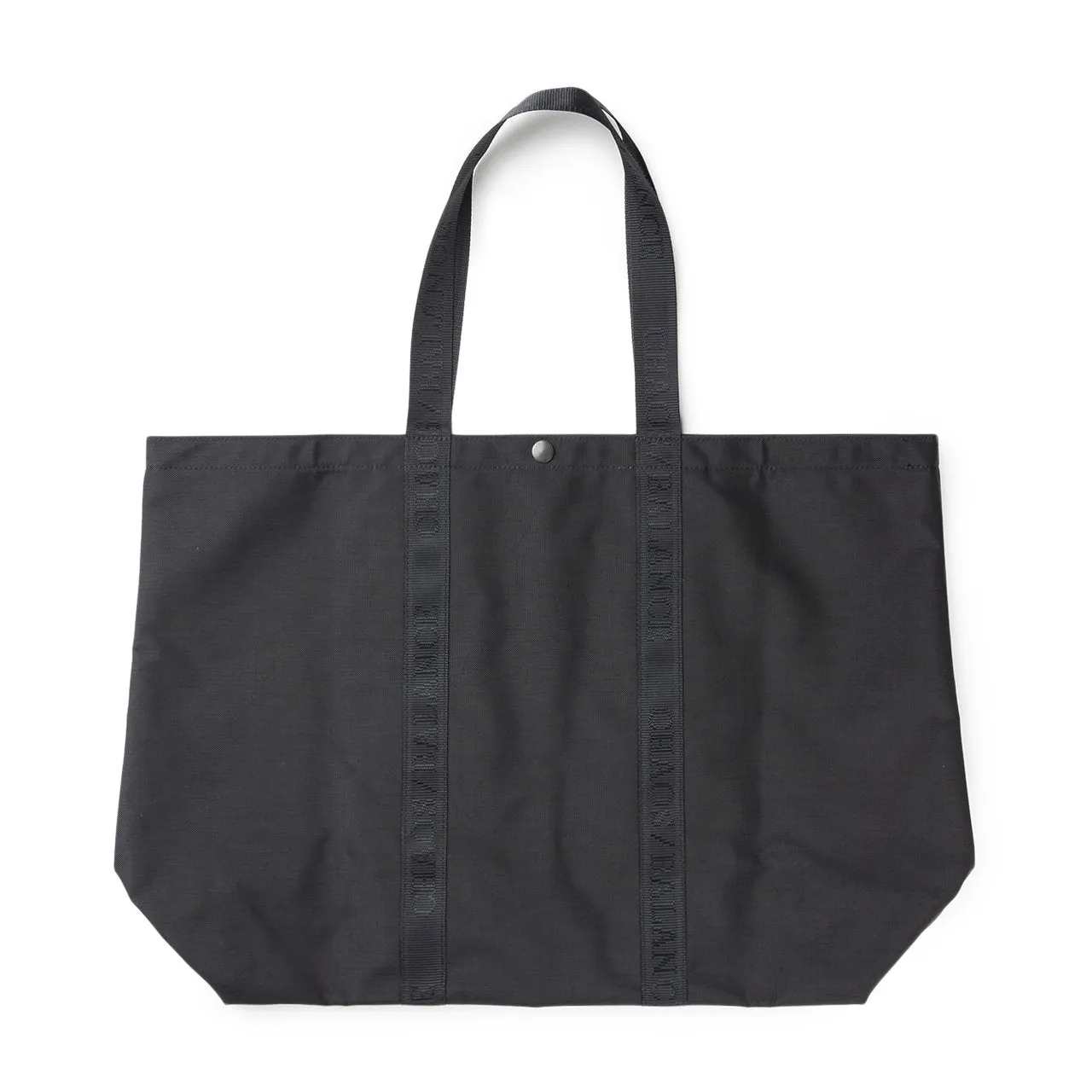 undercover logo tote bag large (black)
