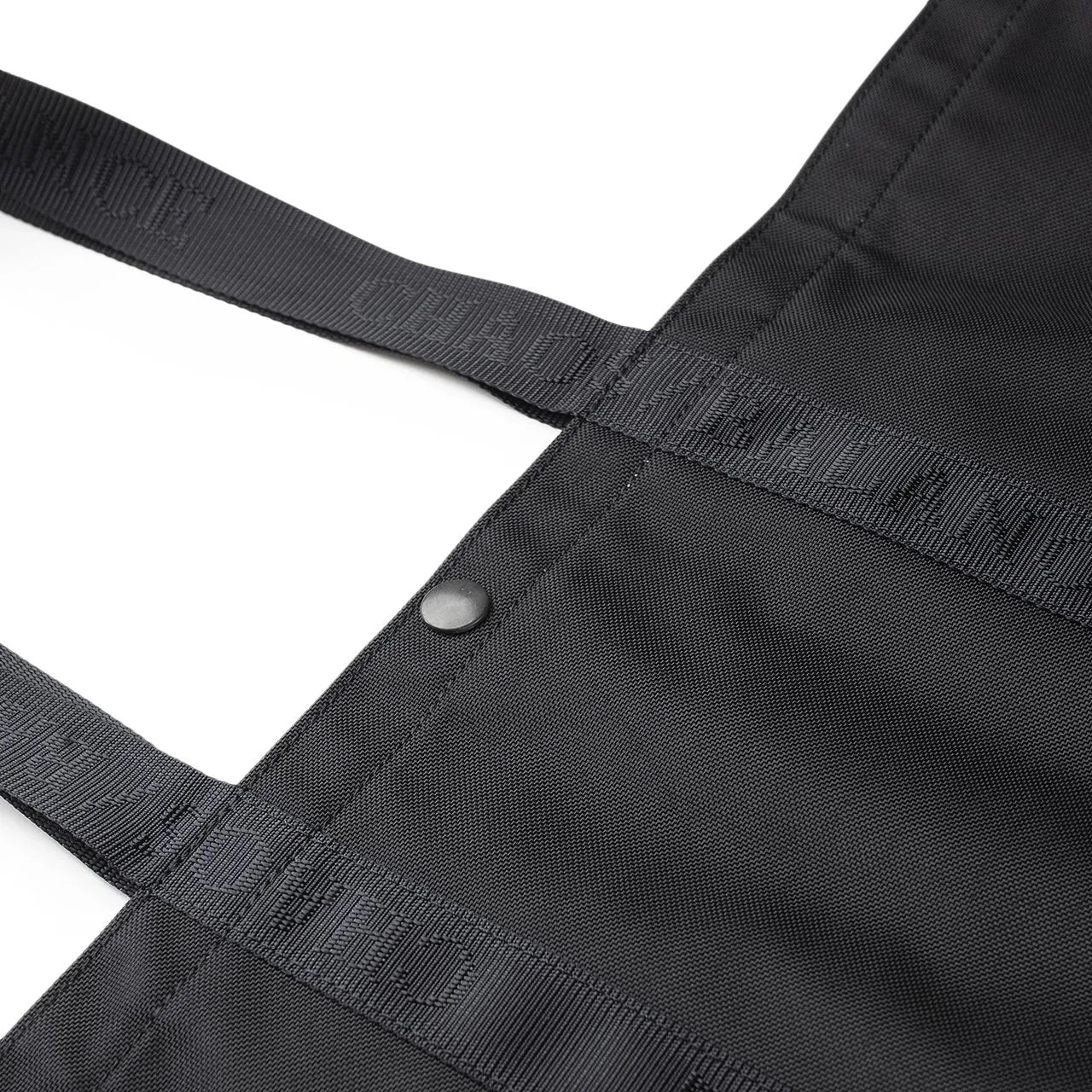 undercover logo tote bag medium (black)