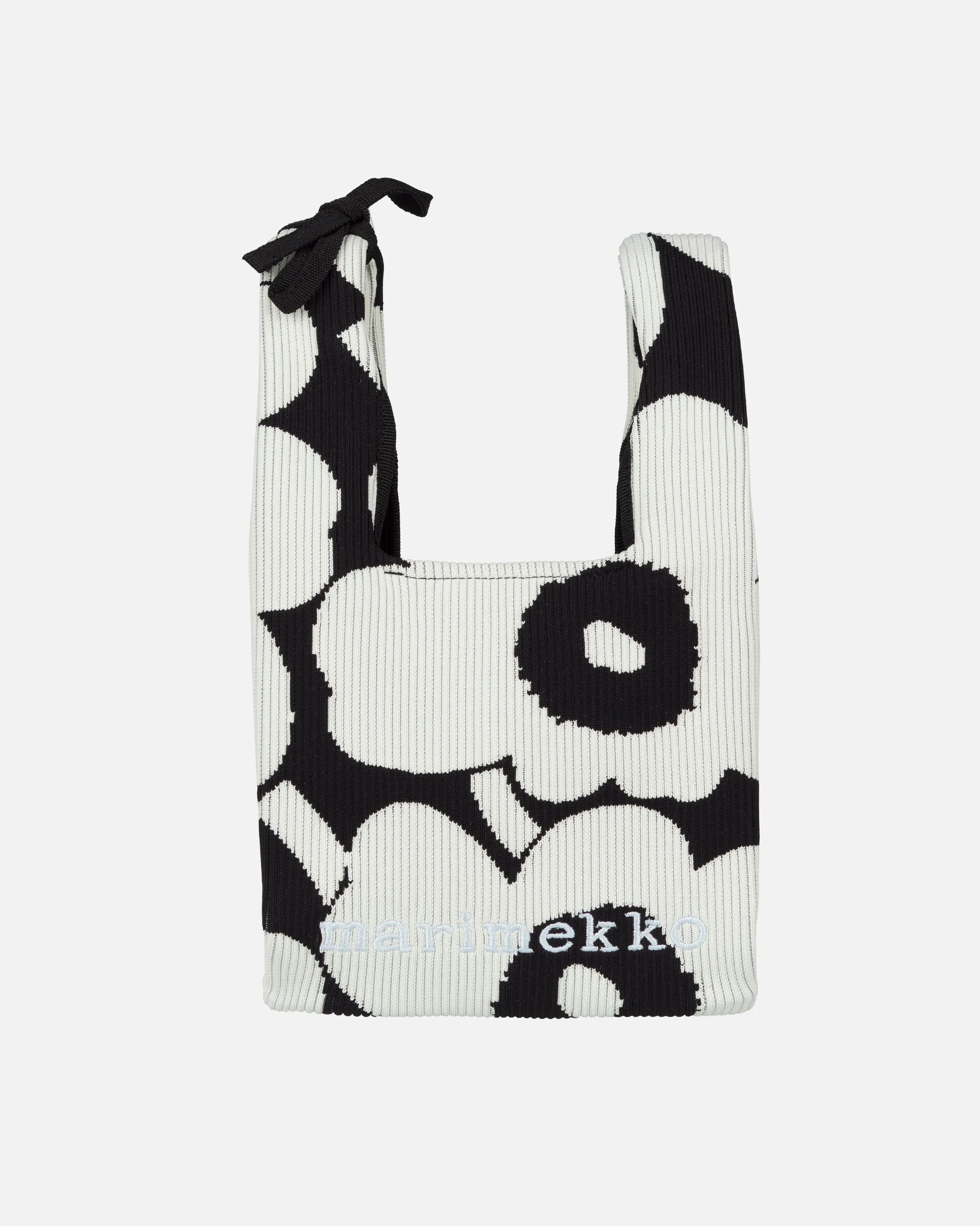 Unikko Knitted Mini Tote Bag 18X18X12cm