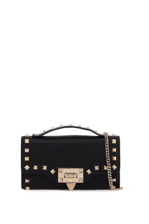 Valentino Garavani Mini Rockstud Chain Bag With