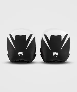 Venum Elite Thick Coaching Mitts Leather Mini (Coppia) - Nero/Bianco