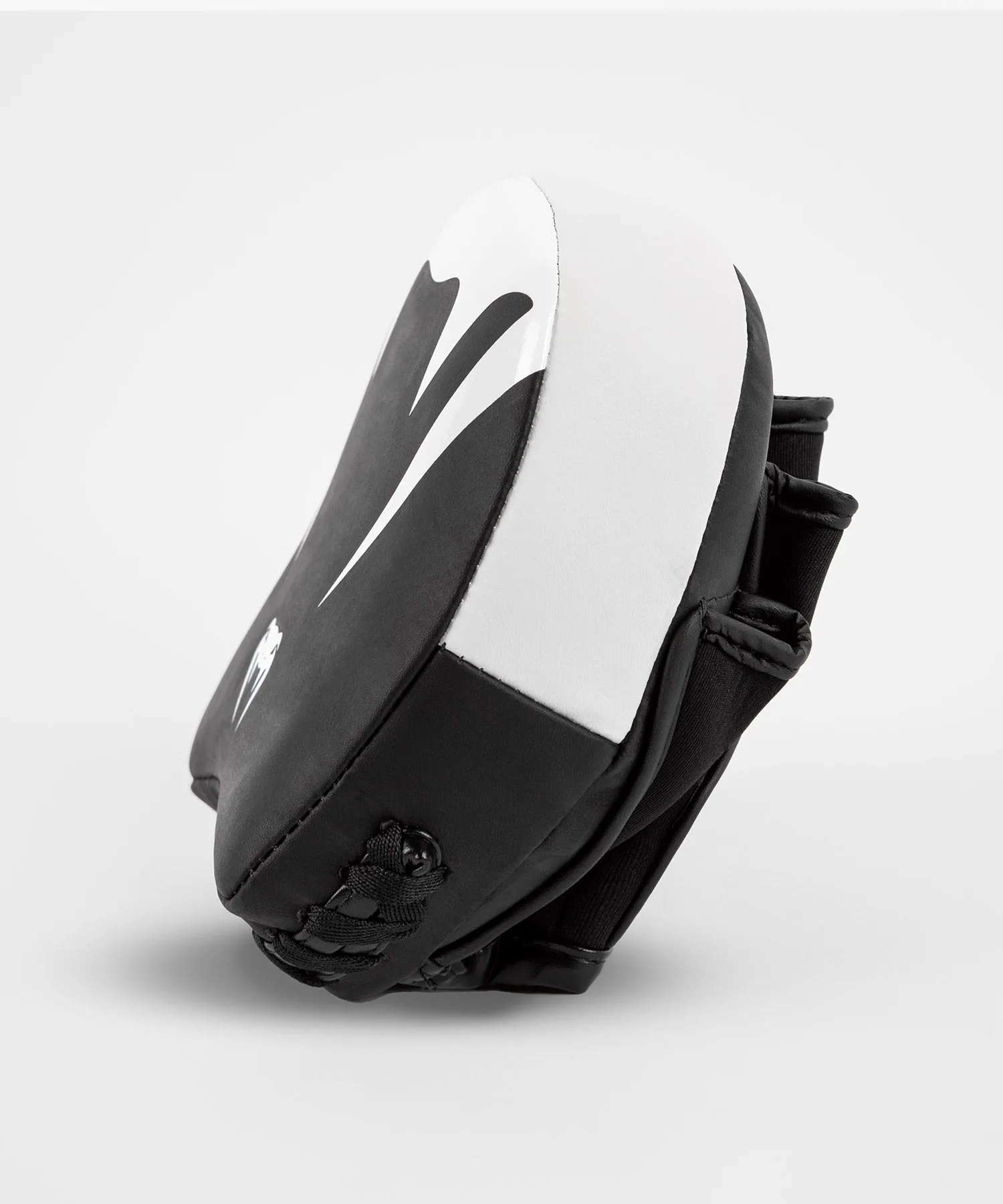 Venum Elite Thick Coaching Mitts Leather Mini (Coppia) - Nero/Bianco