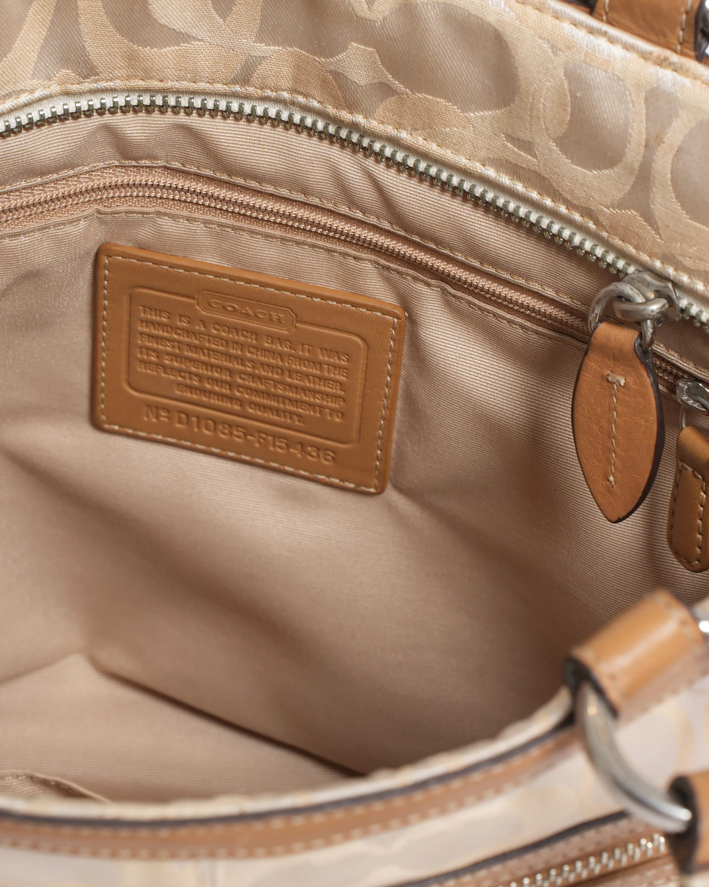 Vintage Coach Mini Tote