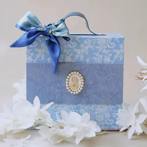 Vintage Floral Lace Bridal Party Gift Box