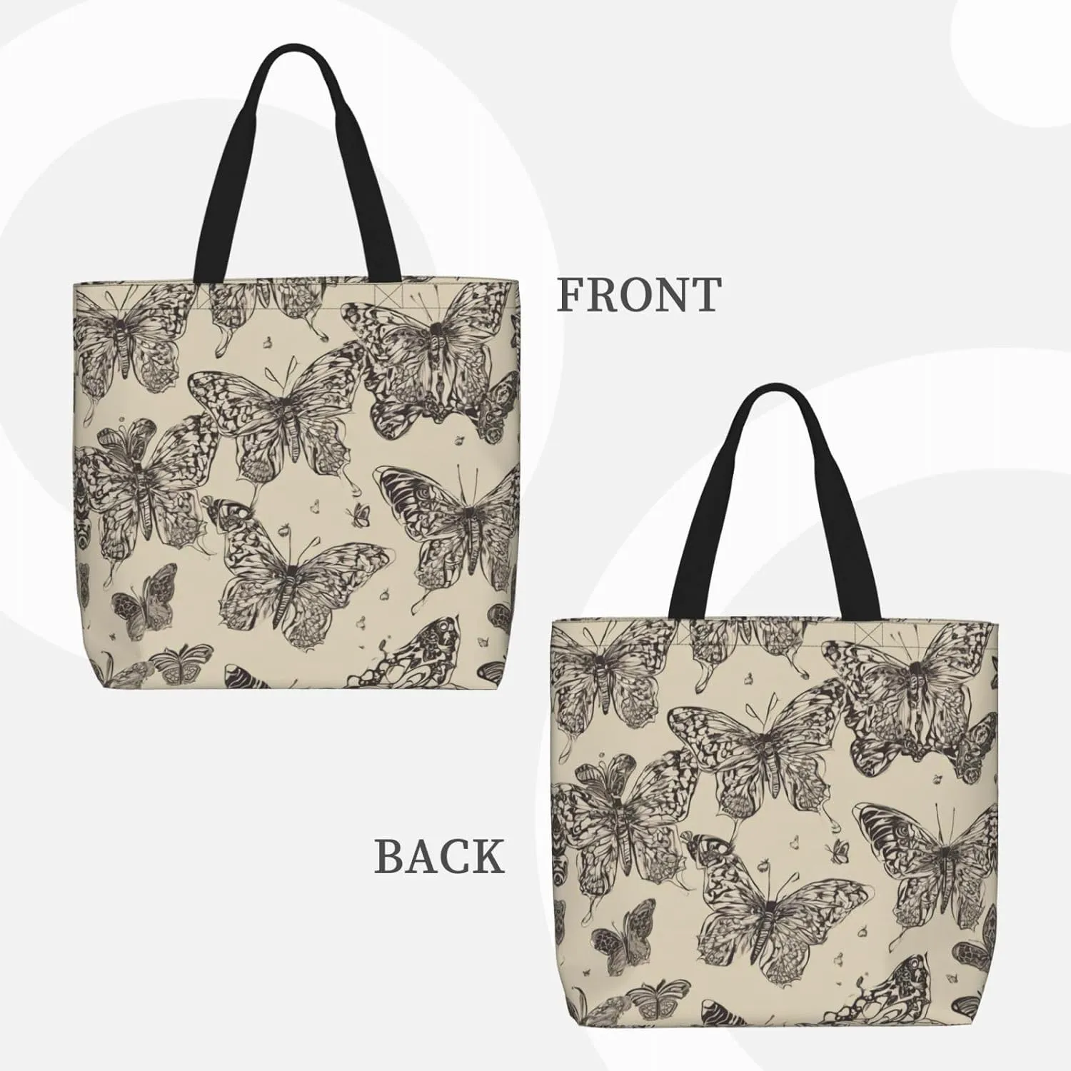 Volcano 3 Print Tote Bag Shoulde Bag Handbag Grocery Bags Reusable For Office Shopping Travel Casual Work Holiday