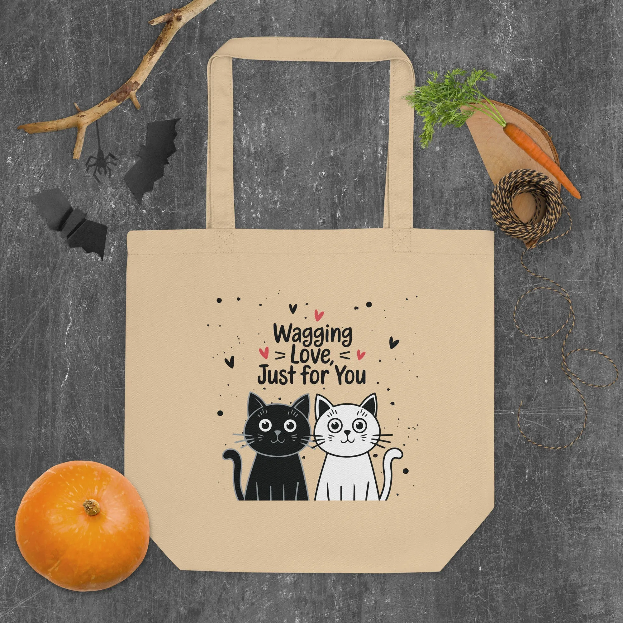 Wagging Love – Eco Tote for Pet Lovers