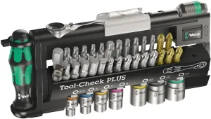 Wera 05056490001 Tool-Check Plus Tool Set, 39 piece 1 Black