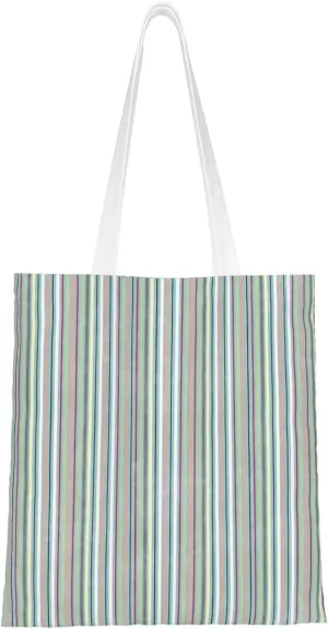 Wild Animals Print Large Canvas Beach Travel Reusable Grocery Shopping Tote Bag Portable Storage Handbag